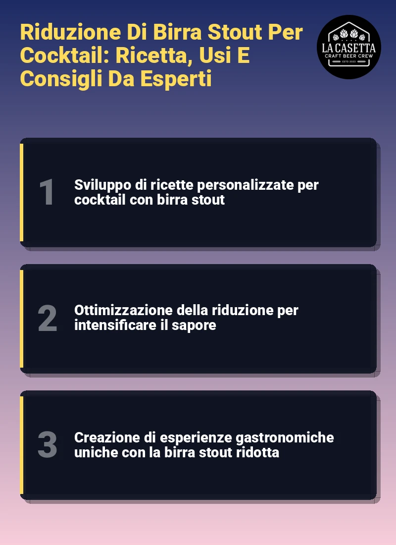 Infografica: Riduzione Di Birra Stout Per Cocktail: Ricetta, Usi E Consigli Da Esperti