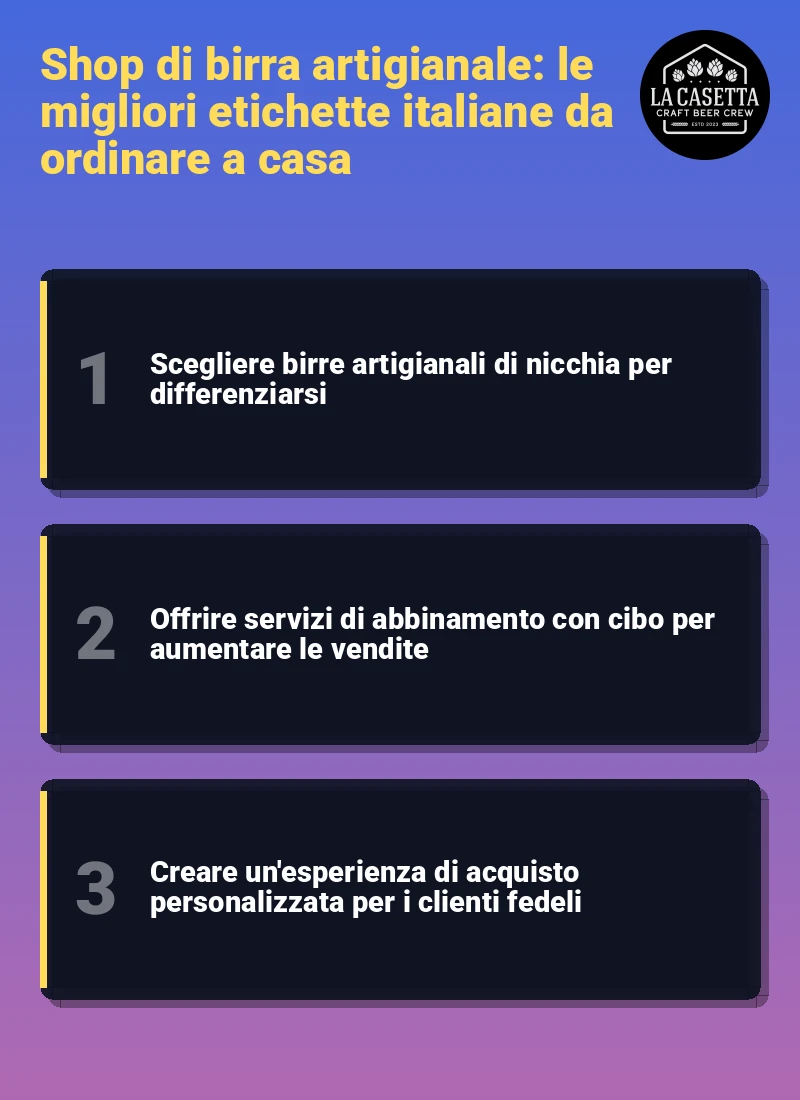 Infografica: Shop di birra artigianale: le migliori etichette italiane da ordinare a casa